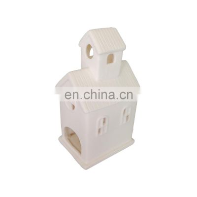 house shaped lighthouse farmhouse ceramic candle holder for home decor