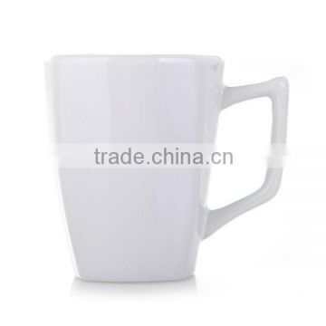 Professional custom ceramic white mugs wholesale