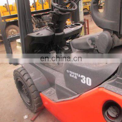 Toyota 8FD30 3T forklift side shift forklifts original japan made 3t forklifts