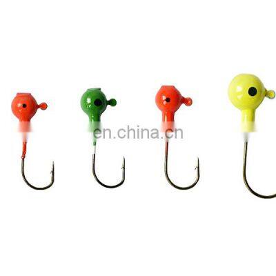 45pcs Jig Head Hooks Fishing Worm Offset Hook photo-5