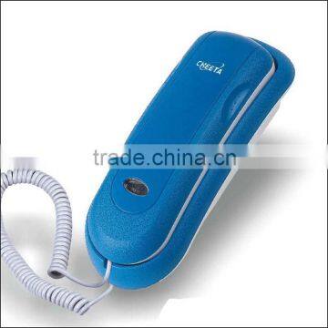 European design hot selling model corded landline cheap telephone for bathroom/hotel