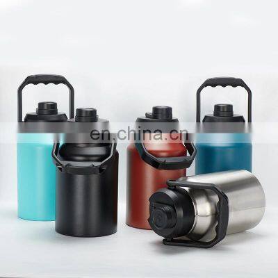 2021 Hot Selling Unbreakable Stainless Steel Water Bottle Hot Cold 304 Big Vacuum Flask photo-2