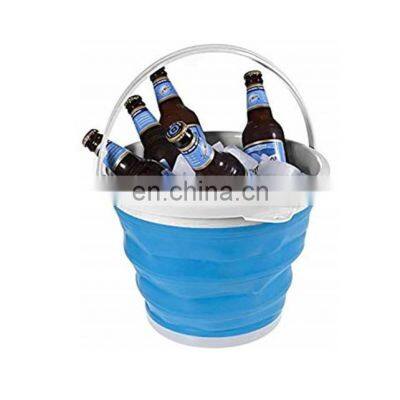 Best Outdoor Portable Collapsible Foldable Silicone Bucket