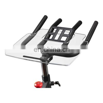 Clear Acrylic Peloton Laptop Tray Peloton Spin Bike Tray for Gym Desk for Sunny Health