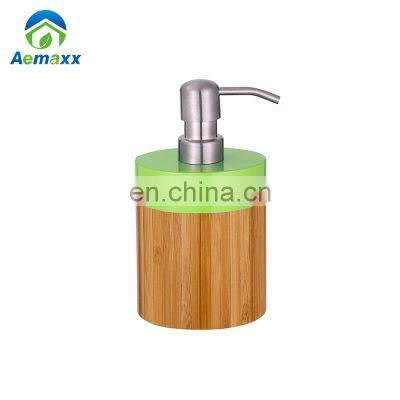 Natural Bamboo Liquid Soap Dispenser for Hotel photo-4