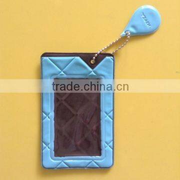 2015 Promotional hot sale Custom PVC ID Card Holder,Badge Holder