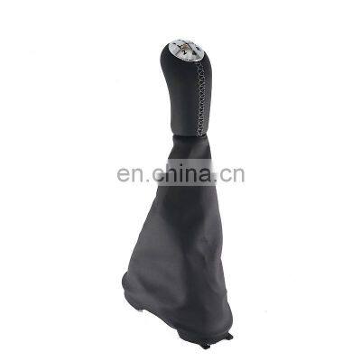 black Manual Gear Shift Knob Shifter Lever Handle Stick For Renault Clio 2 II 01-04 Clio III 05-09 Megane 2 II Scenic 2 II