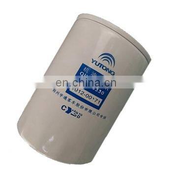 lube oil filter 1012-00171 YJX-6330 for city bus