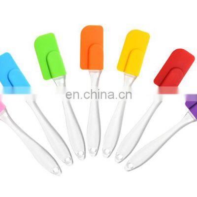 Easy to Clean and Reusable Silicone Spatula With Plastic Handle photo-5