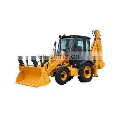 Digging And Loading Machinery With Various Attachments Mini Tractor Backhoe Loader