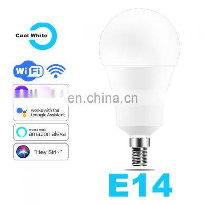 RGB Lamp RGB+White WiFi Smart Light Bulb E27 B22 LED Lamp 10W Compatible Smart Light Bulbs