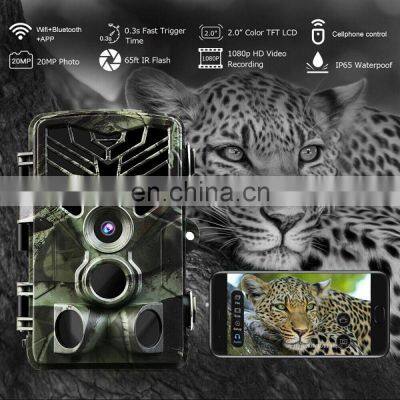 30MP 4K Camera Hunting WiFi830Pro Scouting Surveillance Wildlife Cameras Live Video Wifi Trail Camera With Night Vision photo-3