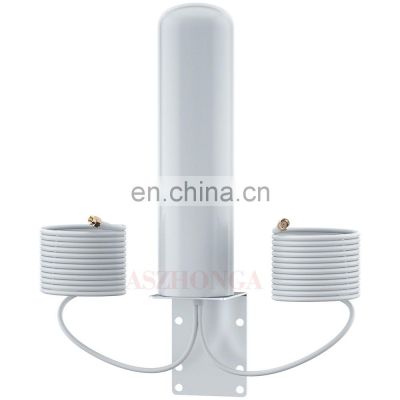 High Gain 10dbi 12dbi 915MHz 2700MHz Lora Omni Fiberglass Waterproof Outdoor Antenna support 3G 4G Router and Camera