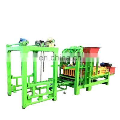 Automatic QT4-25 fully hollow block machine price list brick making machine price concrete block machine