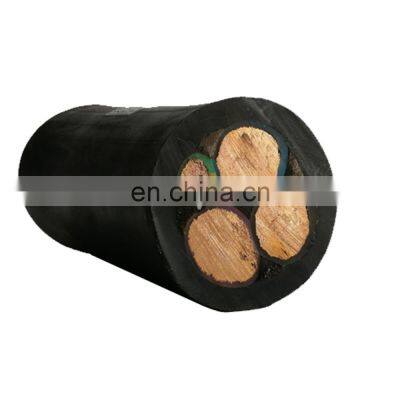 H07RN-F Rubber Pvc Electrical Power Cable Durable Underground Aluminum Conductor Pvc Sheathed Armored Power Cable