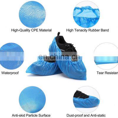 Disposable Polyethylene CPE Shoe Covers photo-4