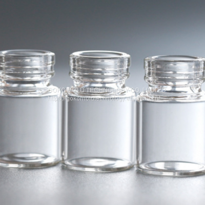 6ml24x35 Threaded Mouth Bottle Glass Reagent Bottle Transparent Color Screw Mouth Control Bottle Laboratory Sampling Sealed Bottle Medicine Bottle photo-4