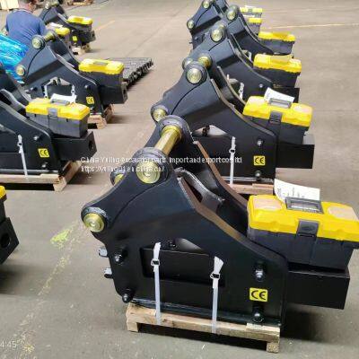Triangle Flexible Piston 1 - 65 Ton Excavator Hydraulic Breaker Rock Breaking Hammer