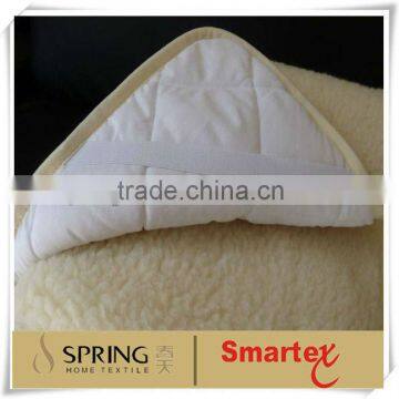 quilted wool fleece mattress protector