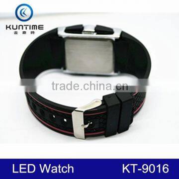 2014 Promotional Popular Fashion Rubber Men's LED Watches for Students photo-6