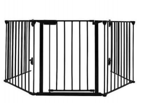 Iron Adjustable Fireplace Fence photo-3