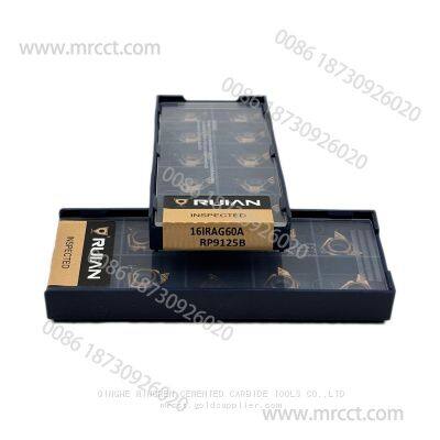 Factory Price Internal Thread Inserts 16IRAG60A RP9125B For P/M Stainless Steels and Steel photo-2