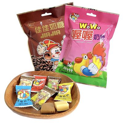 Chinese old brand WOWO Milk Cream Candy Jiajia Candy Childhood Memory Real Milk Candy