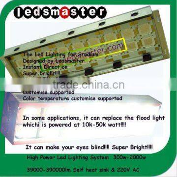 Super bright! 1000W-2000W led lighting 130000-390000lm