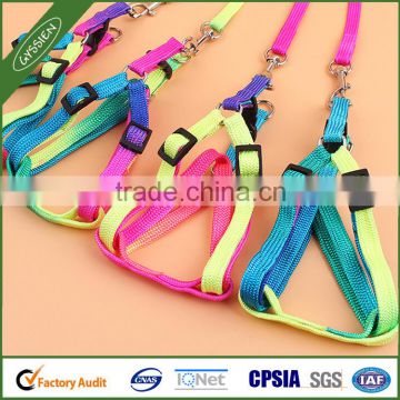 Fashion design chew proof retractable dog leash kinds of colors