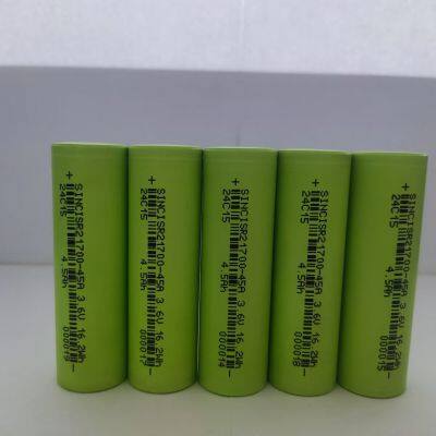 Lithium Ion Battery Cell 21700 3.6V 4500mAh Cylindrical Rechargeable Battery Cell photo-4