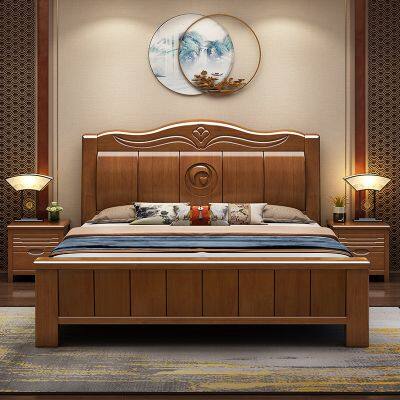 Chinese Style Solid Wood Bed 1.8 Meters photo-4