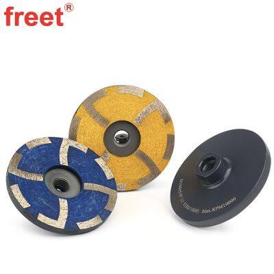 Diamond Tools 100mm Resin Filled Grinding Cup Wheels Iron Based for Concrete