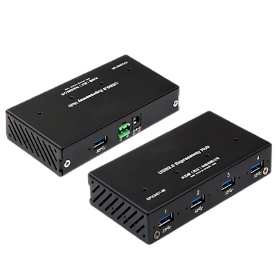 4-Port USB 3.0 HUB for USB 3.0 AOC-Active Optical Cable
