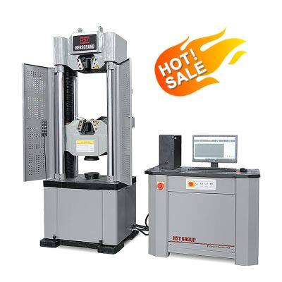 220V Hydraulic Universal Testing Machine IP55 Protection 16-Month ISO 7500 for for Tensile Shear Bend Testing Lab Research