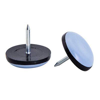 Nail on Furniture Sliders Furnigear Heavy Duty PTFE Chair Sliders Glides Wooden Furniture Movers photo-3