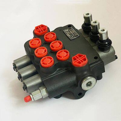P40 1-7 Spool Hydraulic Directional Valve For Loader