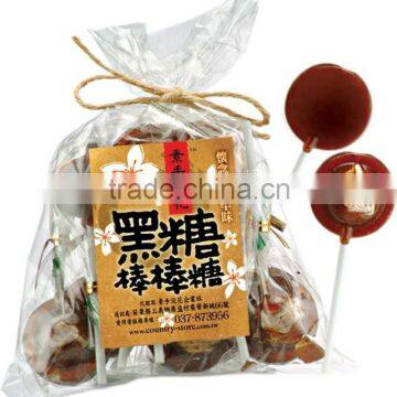 Unique Quality Candy With Plum Brown Sugar Lollipop photo-5