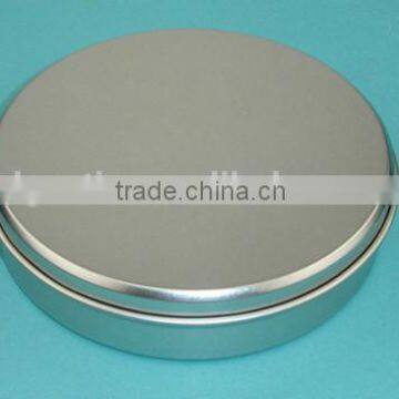 Metal Material 15g aluminum lip balm jar, lip balm tin can