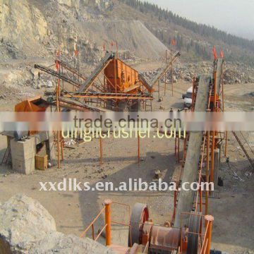 quarry and mine environmental gravel conveyor system