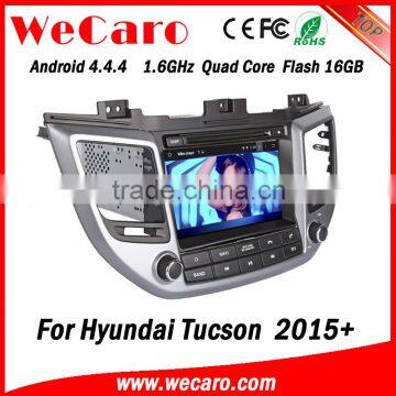 Wecaro WC-HU8015 Android 4.4.4 car multimedia system double din for hyundai ix35 dvd gps audio system GPS