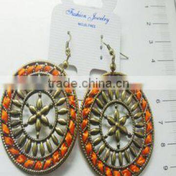 Most Popular Beautiful Design Handmade Earring Big Circle Earrings for Girls photo-3