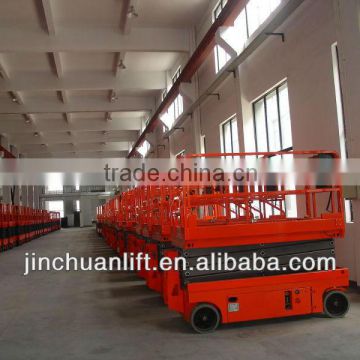 8m new self propelled jlg scissor lift platform