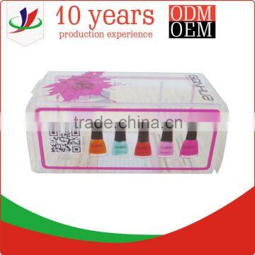 Nail Polish Clear Plastic PVC Box photo-3