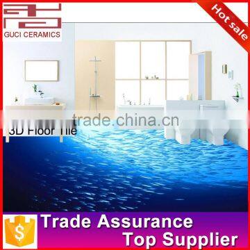 3d Effect Printing Ceramic Floor Tiles 3d Tiles for Bathroom New Designs for Bathroom Designs 3d Tile Quality Choice photo-5