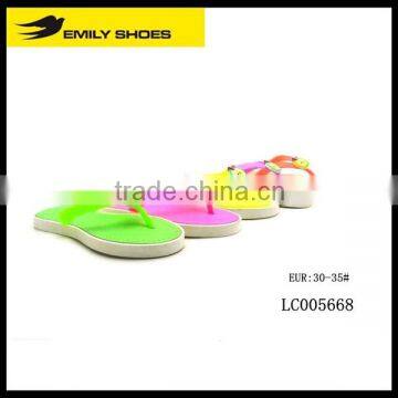 girls cute colorful summer slippers