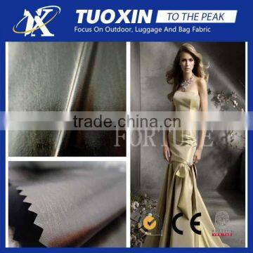 2014 New Coming Nylon Taffeta Fabric/glitter Fabric for Wedding Dress/giltter Nylon Taffeta