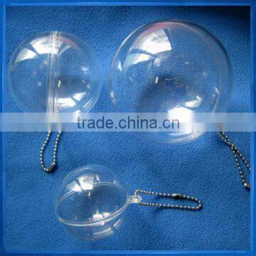 Clear plastic ball,transparent plastic christmas ball