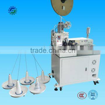 Automatic single head crimp soldering machine(output 5pcs once)