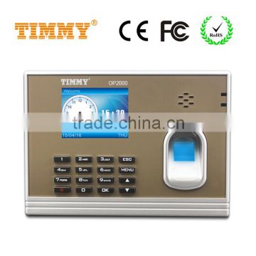 TIMMY biometric time attendance system (OP2000)