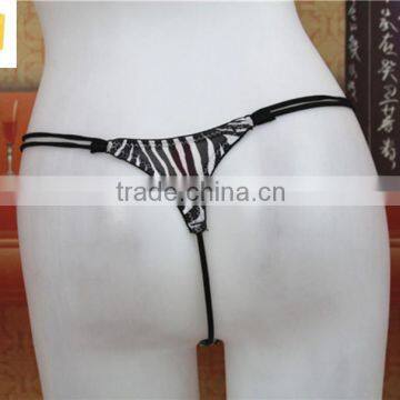 Leopard Sexy Mature Underwear With Sequin,sexy Panty G-string photo-4